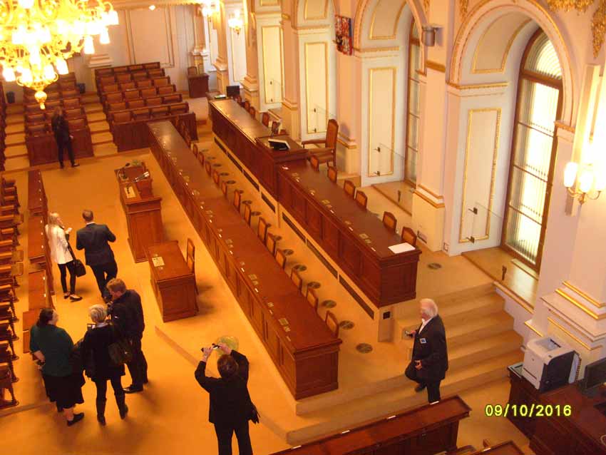 Návštěva Parlamentu ČR