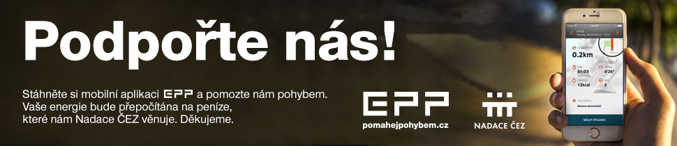 Pomáhej pohybem - podpořte nás